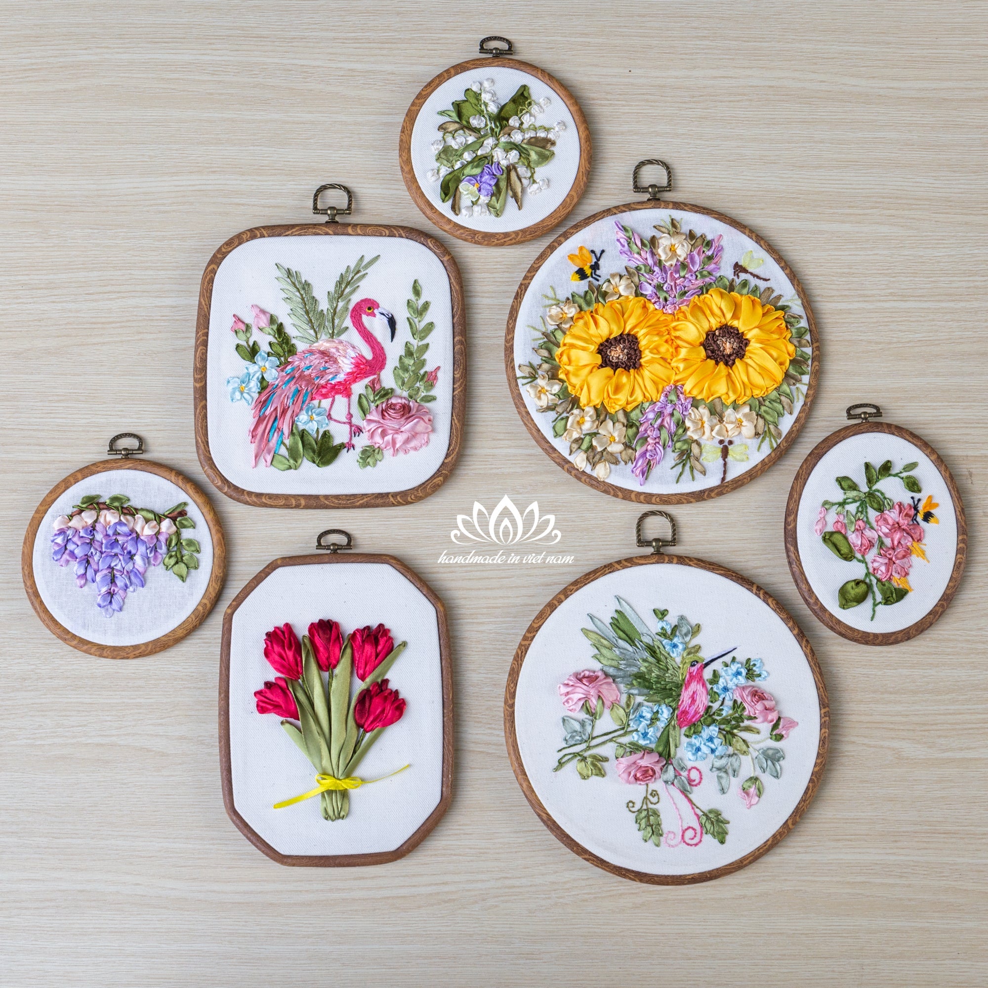 Ribbon Embroidery Art